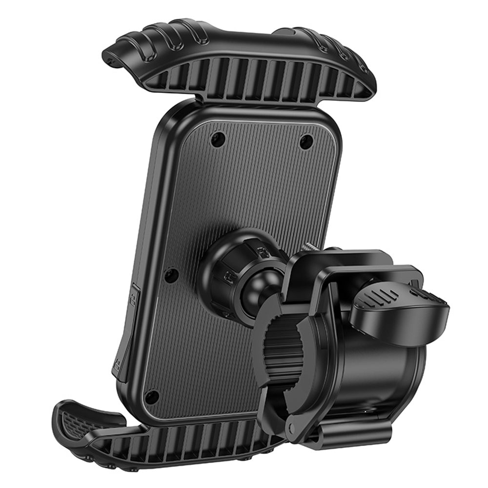 Suport Bicicleta Motocicleta Borofone BH105 Basalt, 4.7inch - 7inch, Negru
