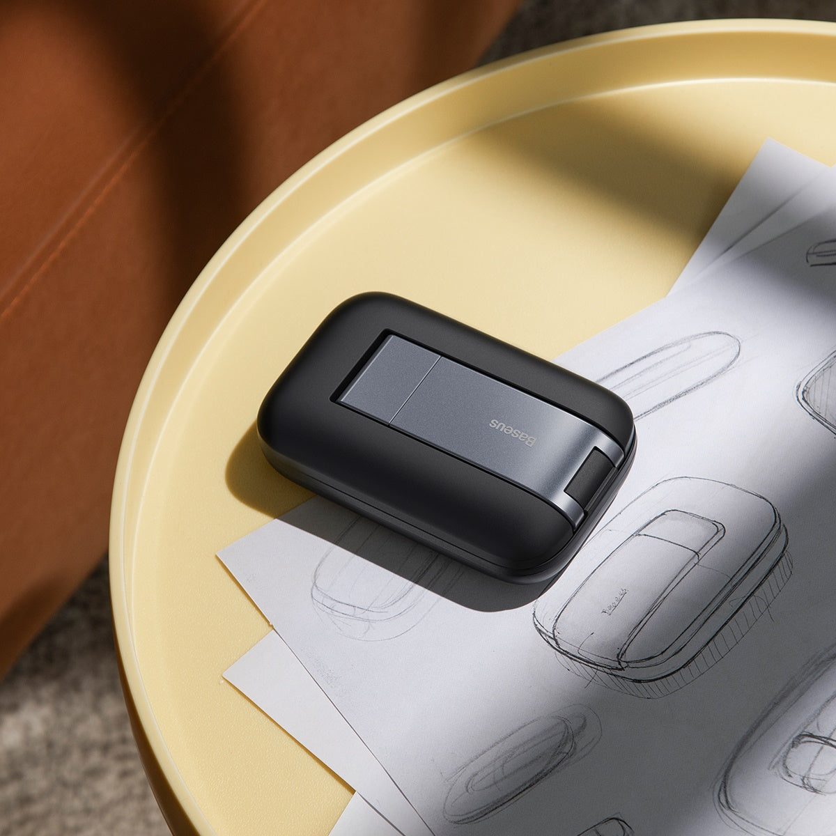 Suport Birou Baseus Seashell, Universal, Negru B10551500111-00