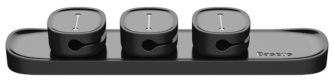 Baseus Peas Magnetischer Kabel-Organizer | Schwarz | Schreibtisch Zubehör