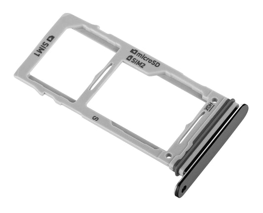 Suport SIM - Card Samsung Galaxy S9 G960, Dual SIM, Negru
