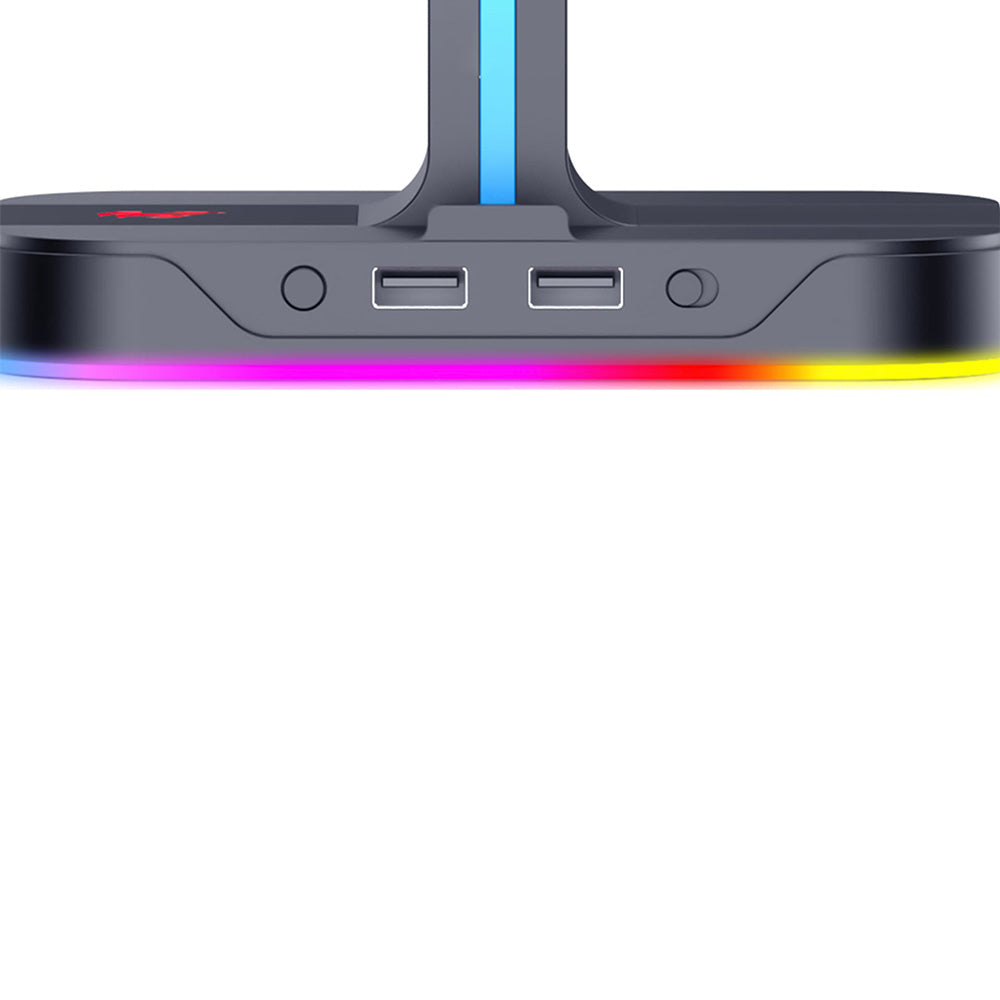 Suport Casti HAVIT TH650, RGB, Gri