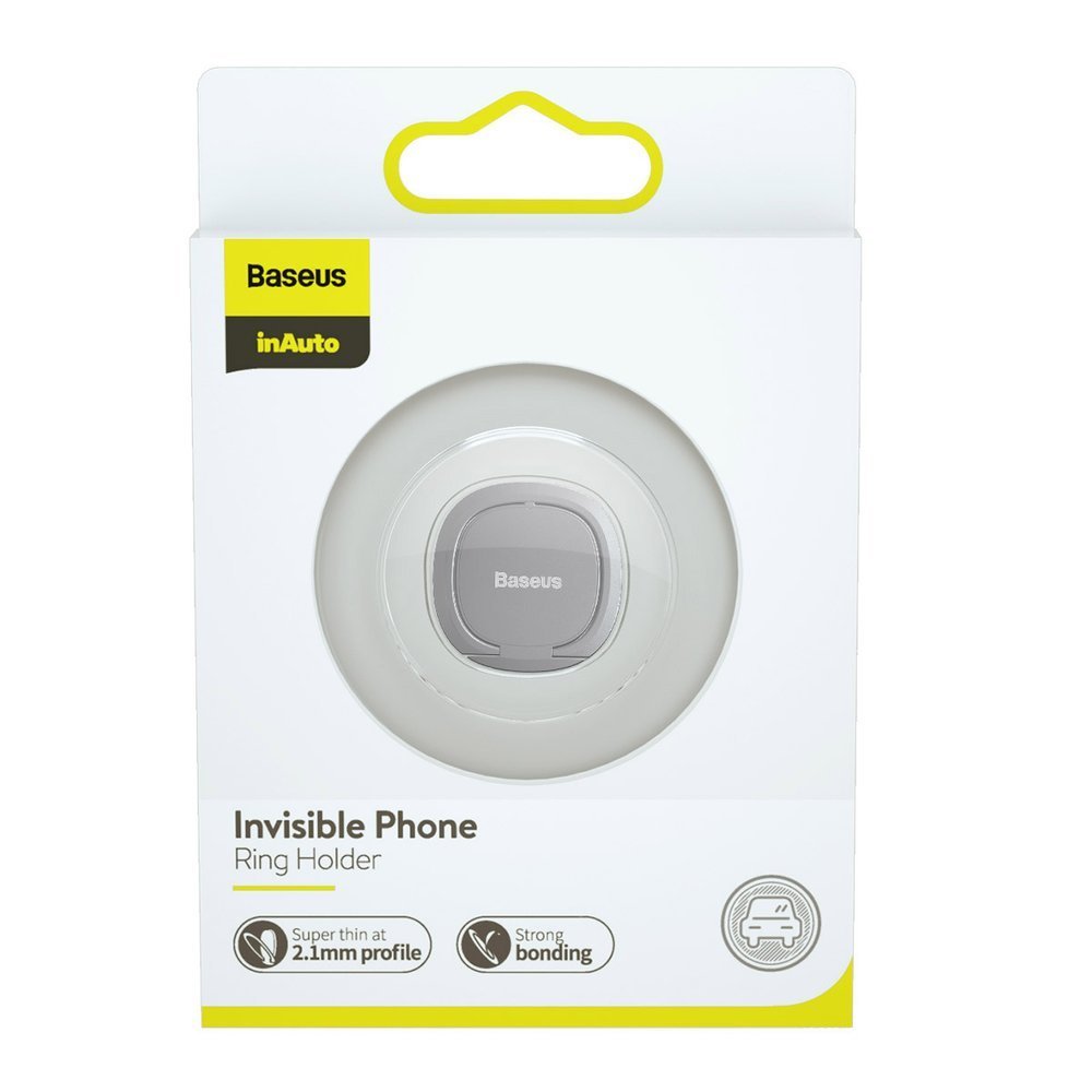 Suport Inel Baseus Invizible, Universal, Argintiu SUYB-0S