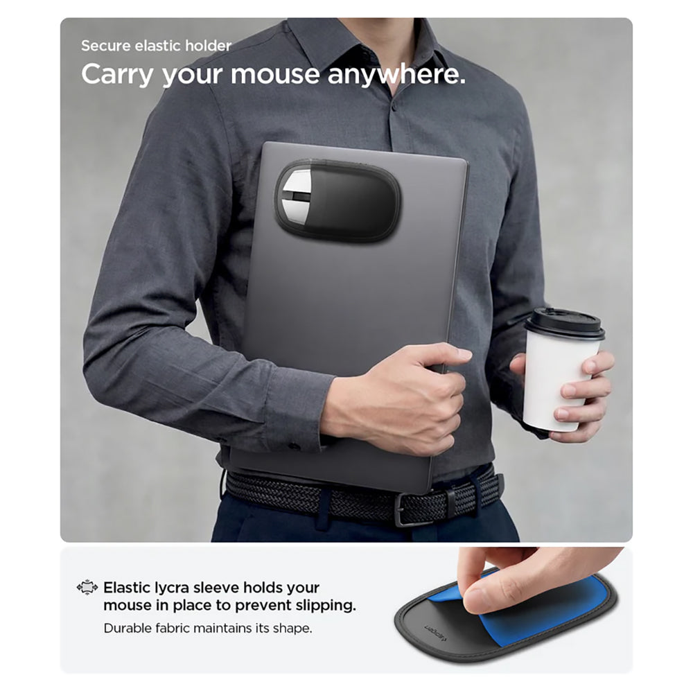 Suport Mouse Spigen LD220, Negru APP11227