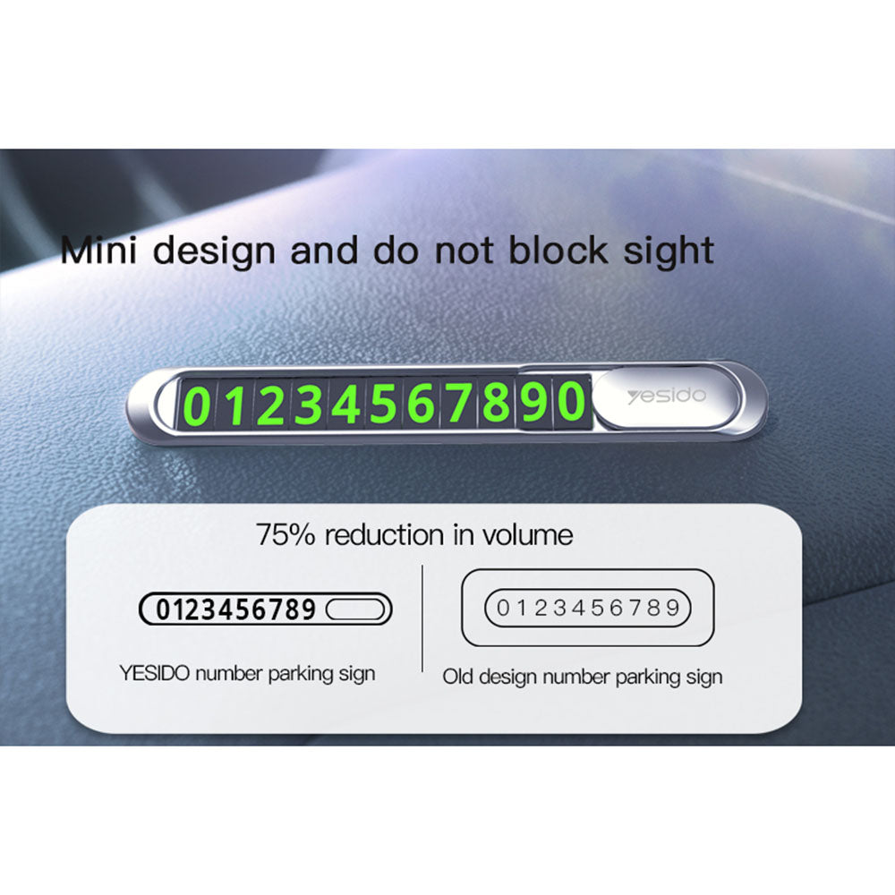 Suport Numar Telefon Auto Yesido C88