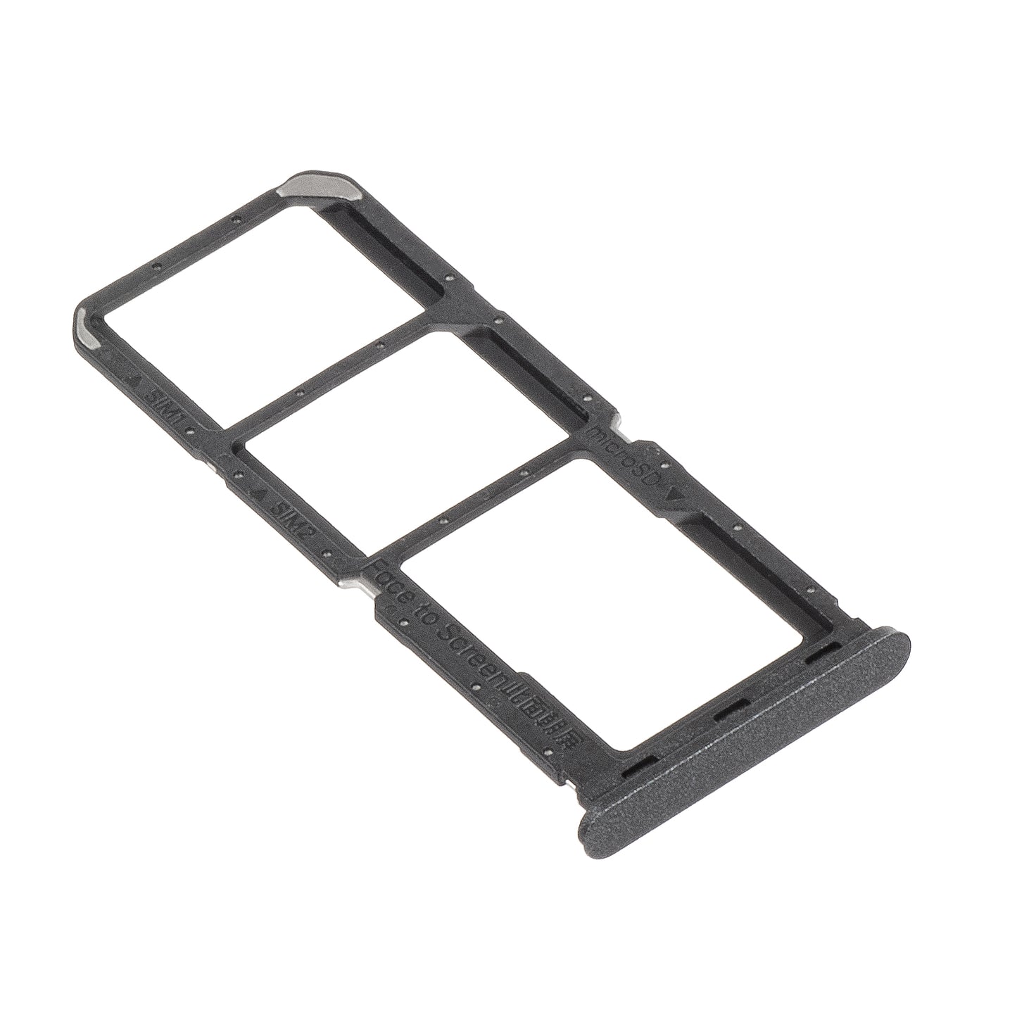 Suport SIM - Card Oppo A18, Negru (Glowing Black)