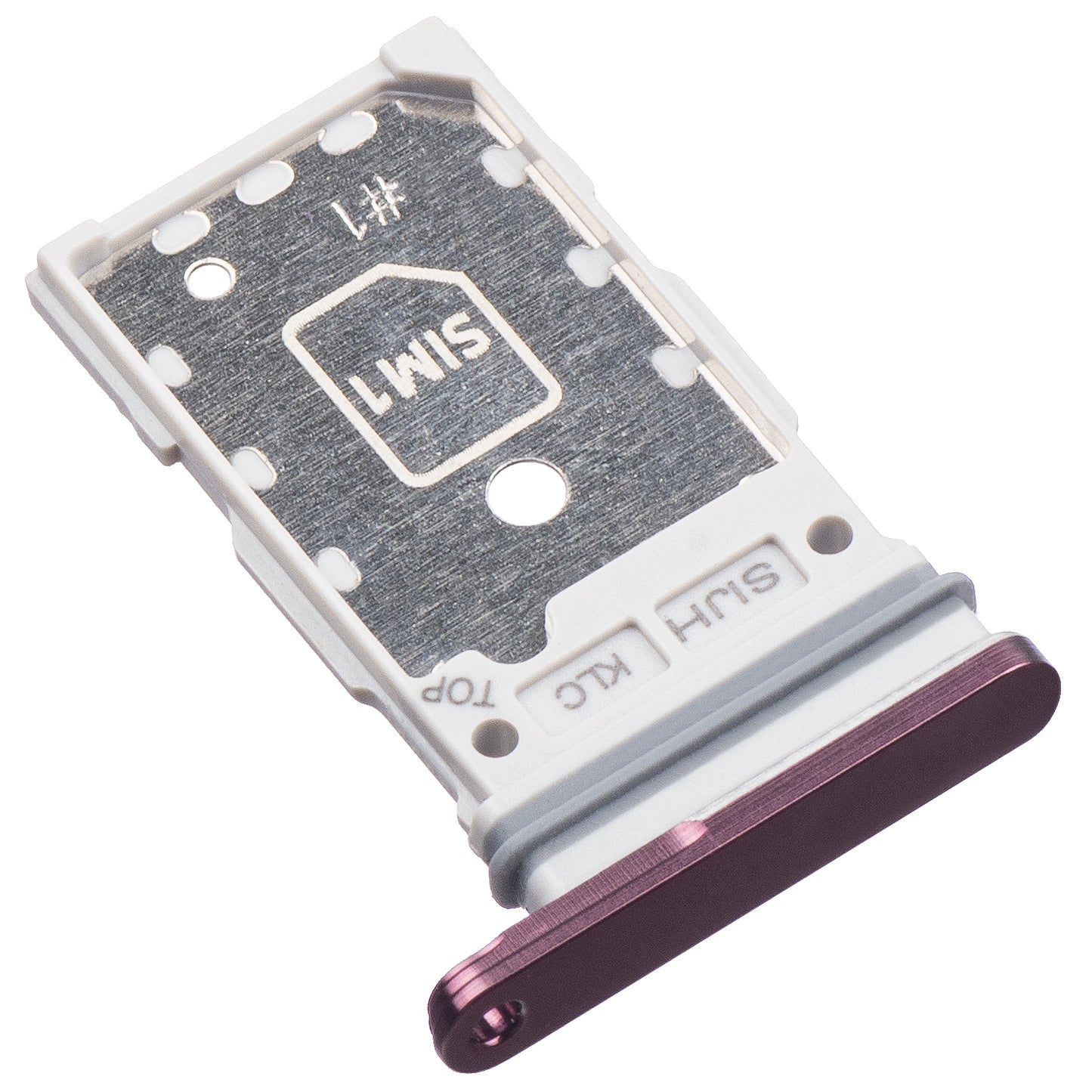 Suport SIM Samsung Galaxy S22 Ultra 5G S908, Dual SIM, Mov (Burgundy)