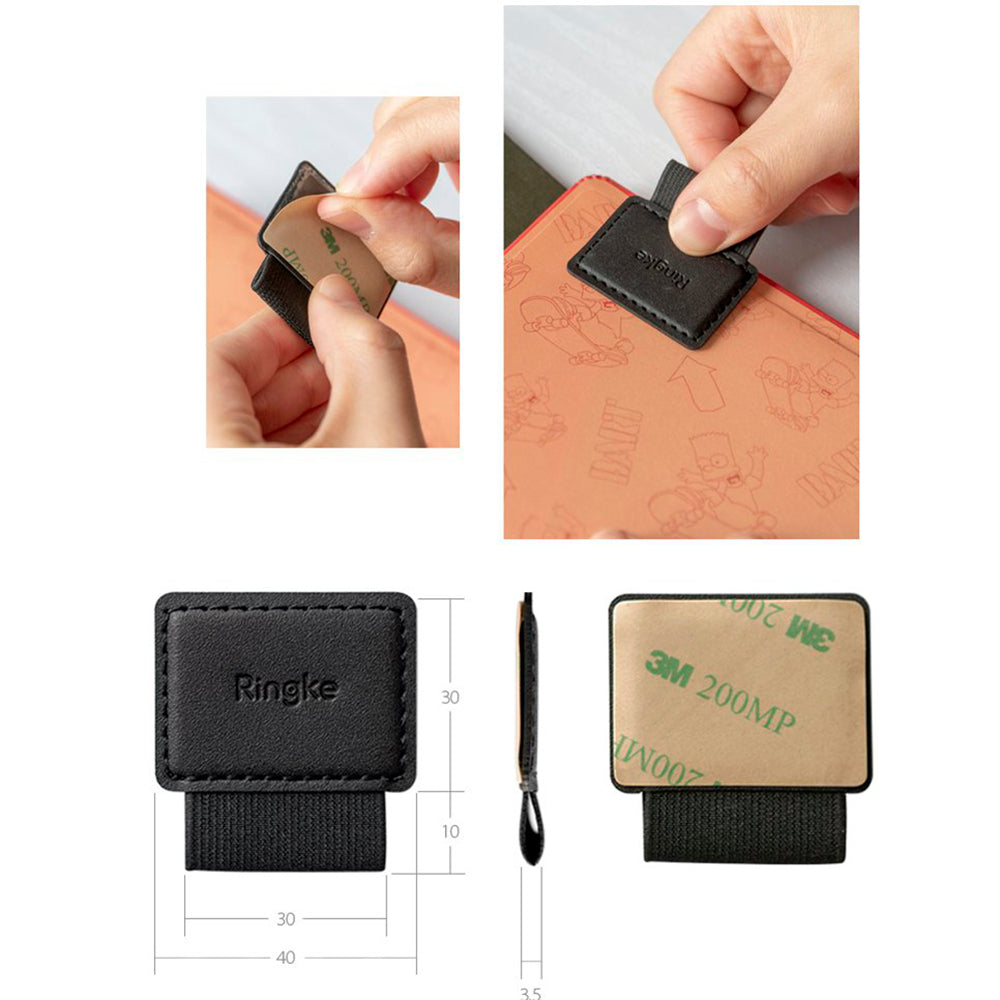 Suport Touch Pen Ringke, Set 5 bucati, Negru