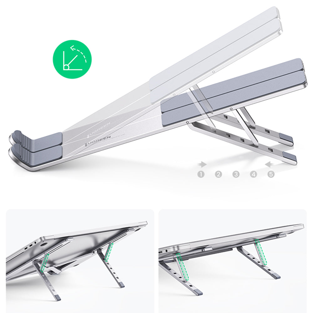 Suport UGREEN LP451 pentru Laptop max. 17.3inch, Argintiu