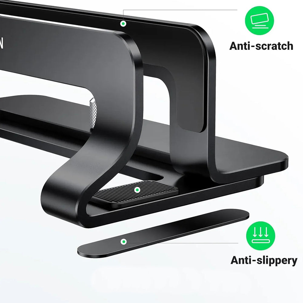 Suport Vertical UGREEN LP258 (25706) pentru Laptop cu grosime 12mm - 26mm, Negru