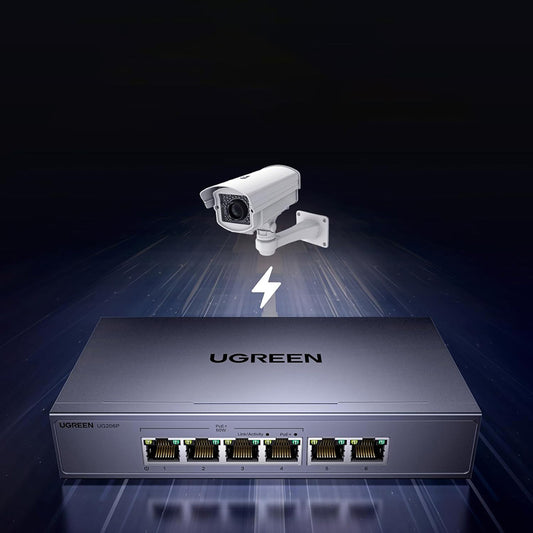 Switch Retea UGREEN CM741 (35371EU), Gri