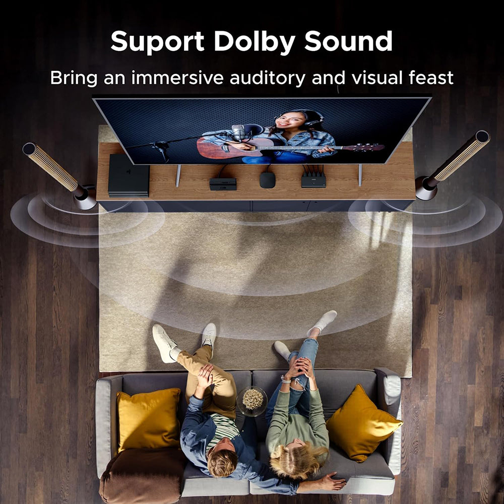 Switch Video HDMI UGREEN AW504 (55857), Negru