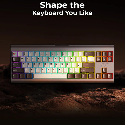 Tastatura Gaming HAVIT KB896L, RGB, 1.2m, Verde