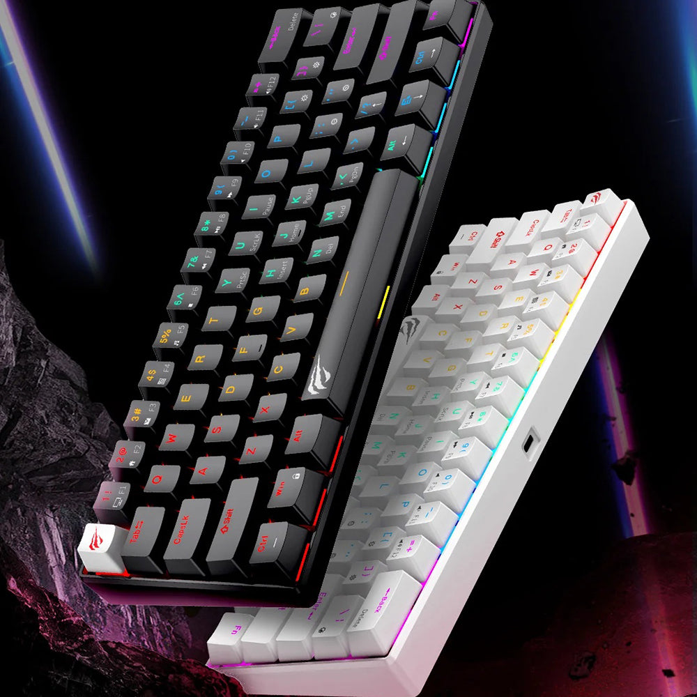 Tastatura Gaming HAVIT KB903L, RGB, 1.8m, Neagra