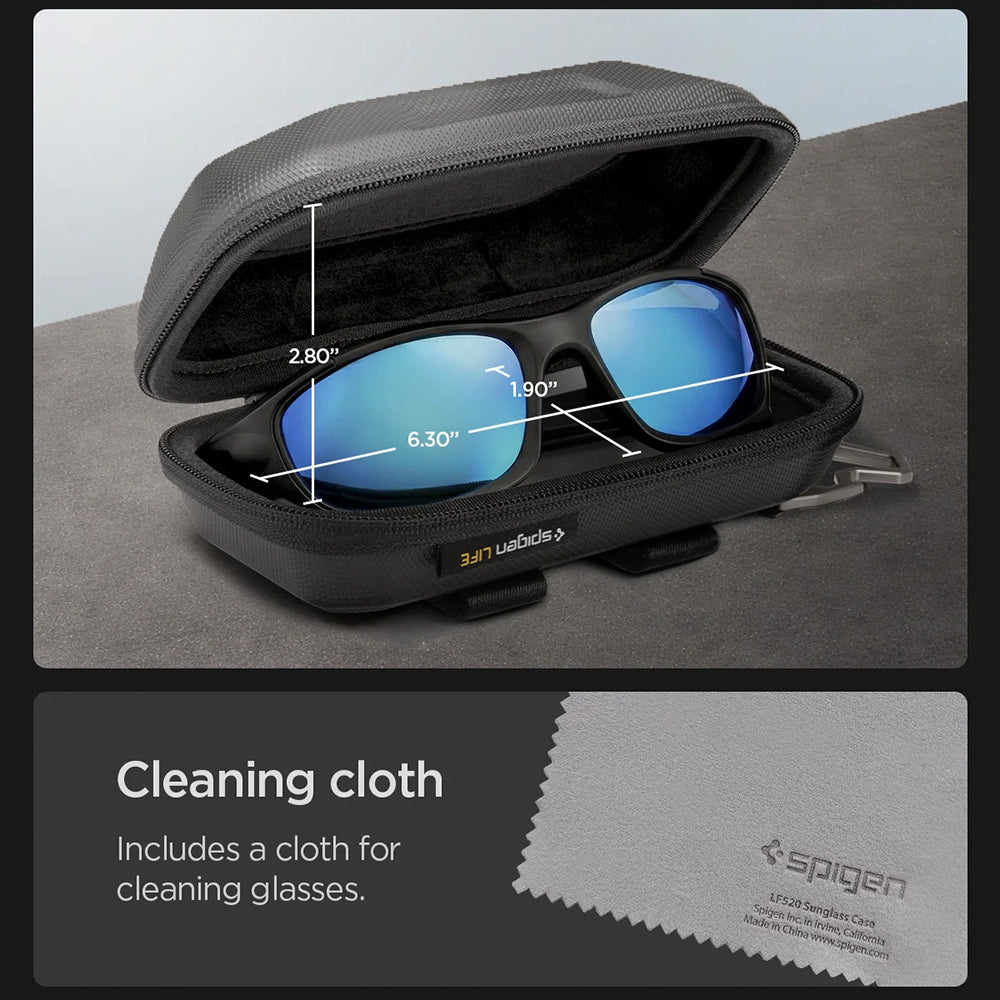 Toc Ochelari Spigen LF520, 224.8mm x 86.9mm x 69.9mm, Negru ACS09444