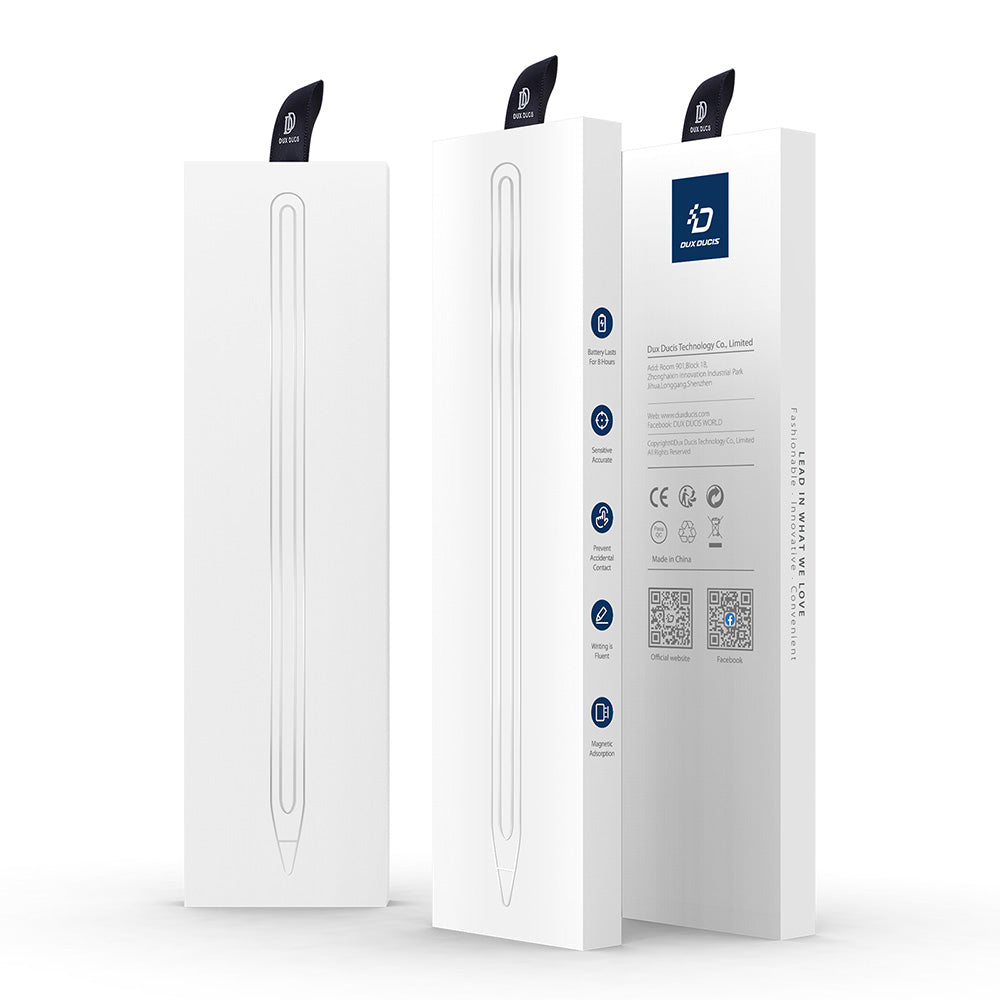 Touch Pen DUX DUCIS SP-06 pentru Apple iPad, Versiune Activ, Alb