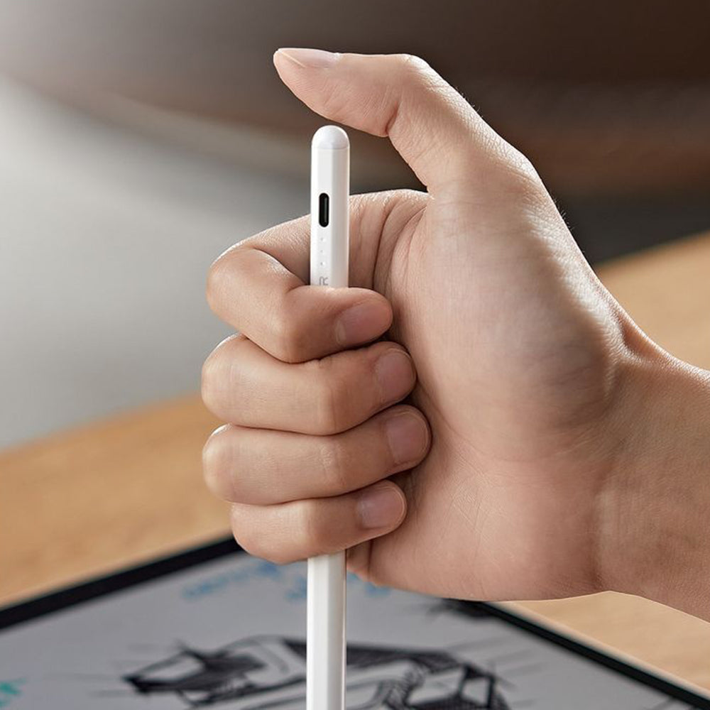 Touch Pen ESR pentru Apple iPad, Versiune Activ, Alb
