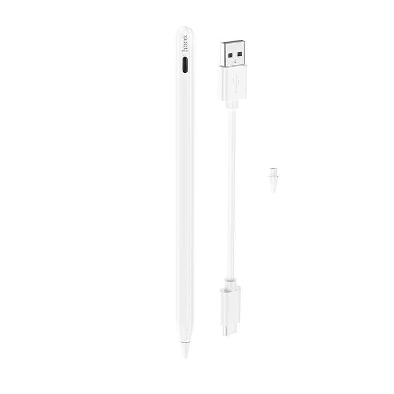 Touch Pen HOCO GM112 pentru Apple iPad, Versiune Activ, Alb