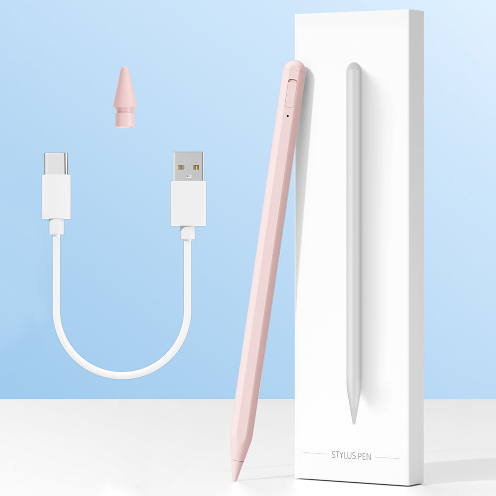 Touch Pen Techsuit AC10SH pentru Apple iPad, Versiune Activ, Alb