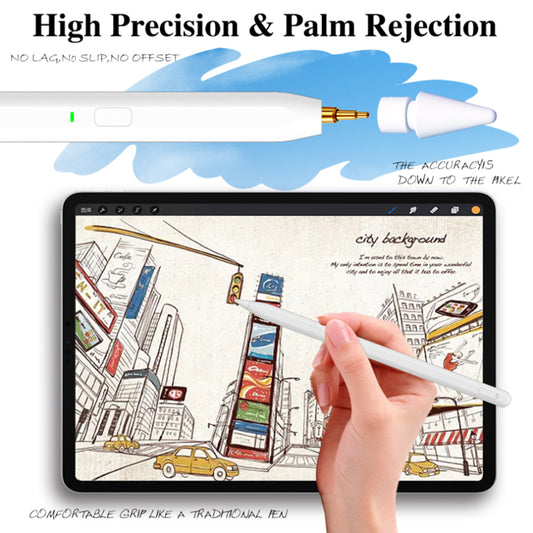 Touch Pen Techsuit F97 pentru Microsoft Surface, Versiune Activ, Negru