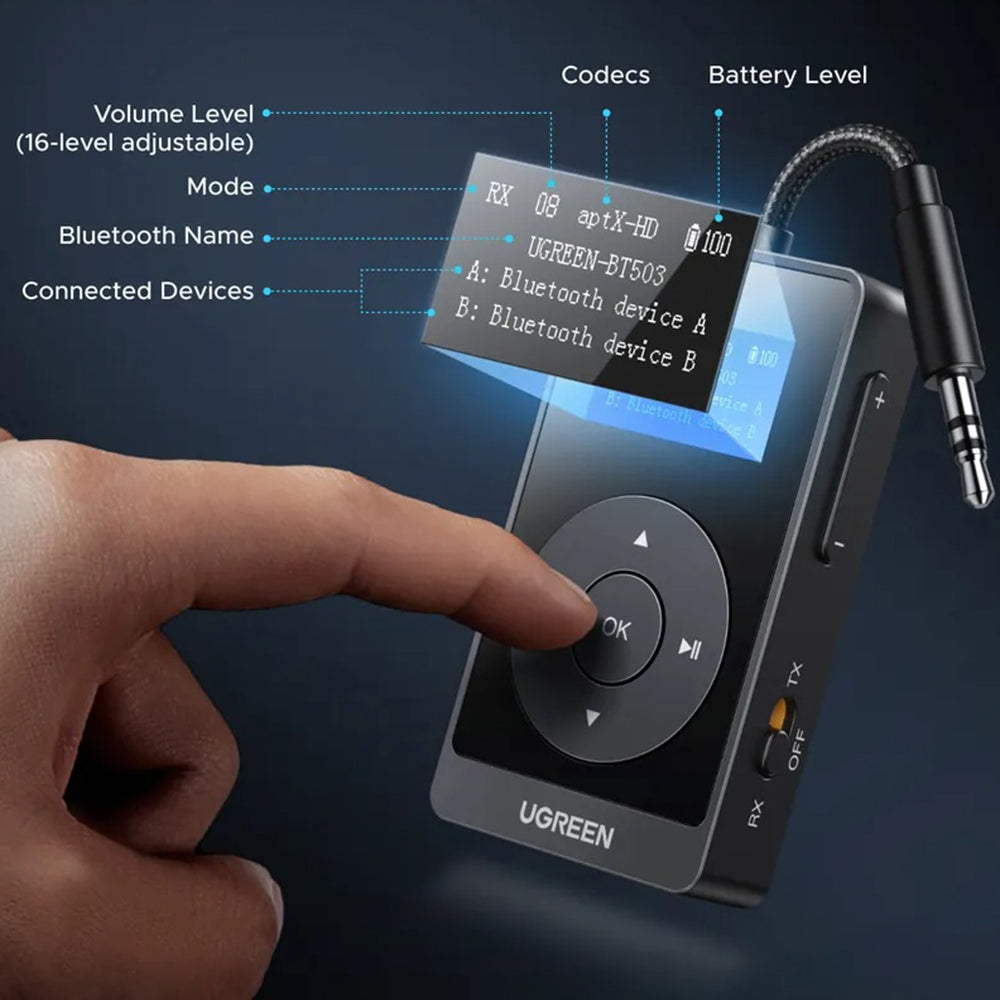 Transmitator / Receptor Bluetooth UGREEN BT503 (45492)