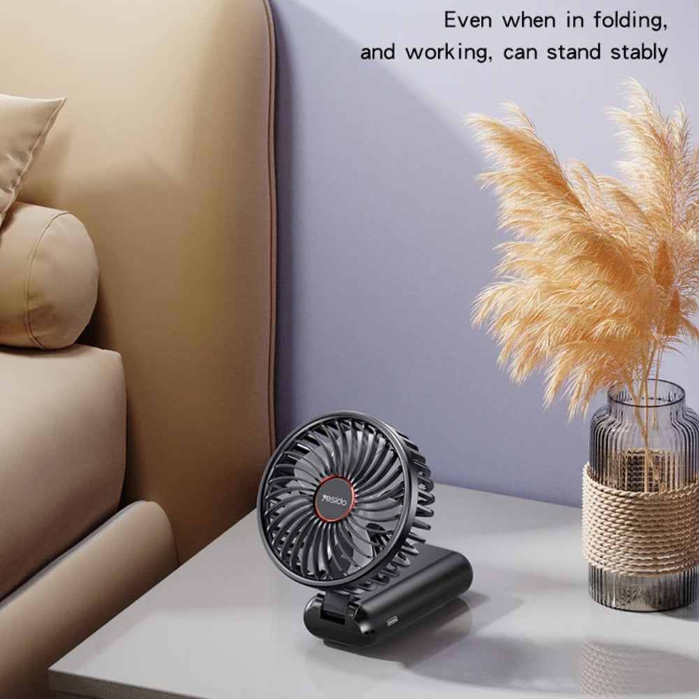 Ventilator Portabil Yesido YF10, Negru