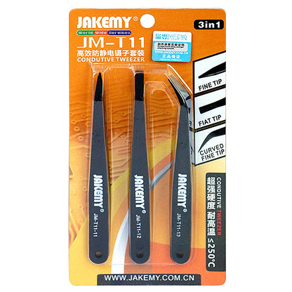 Penseta Antistatica Jakemy JM-T11, 3in1