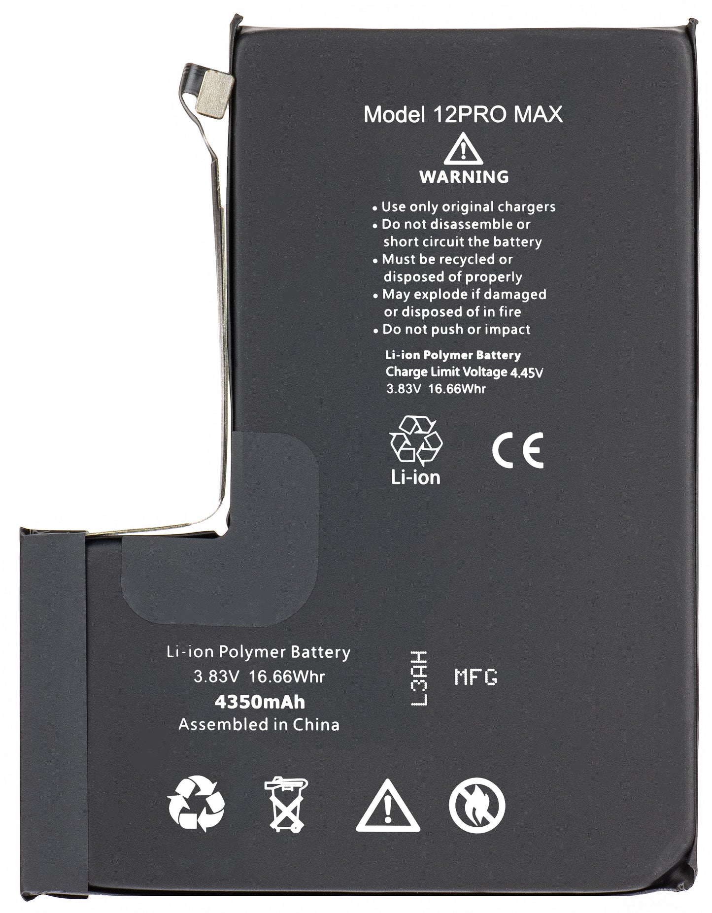 Acumulator Apple iPhone 12 Pro Max, High Capacity