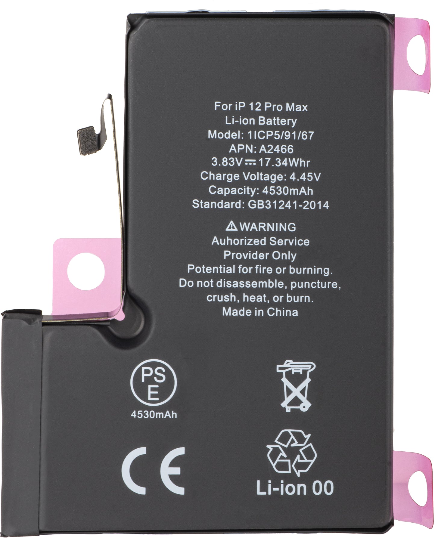 Acumulator Apple iPhone 12 Pro Max, Diagnostic High Capacity