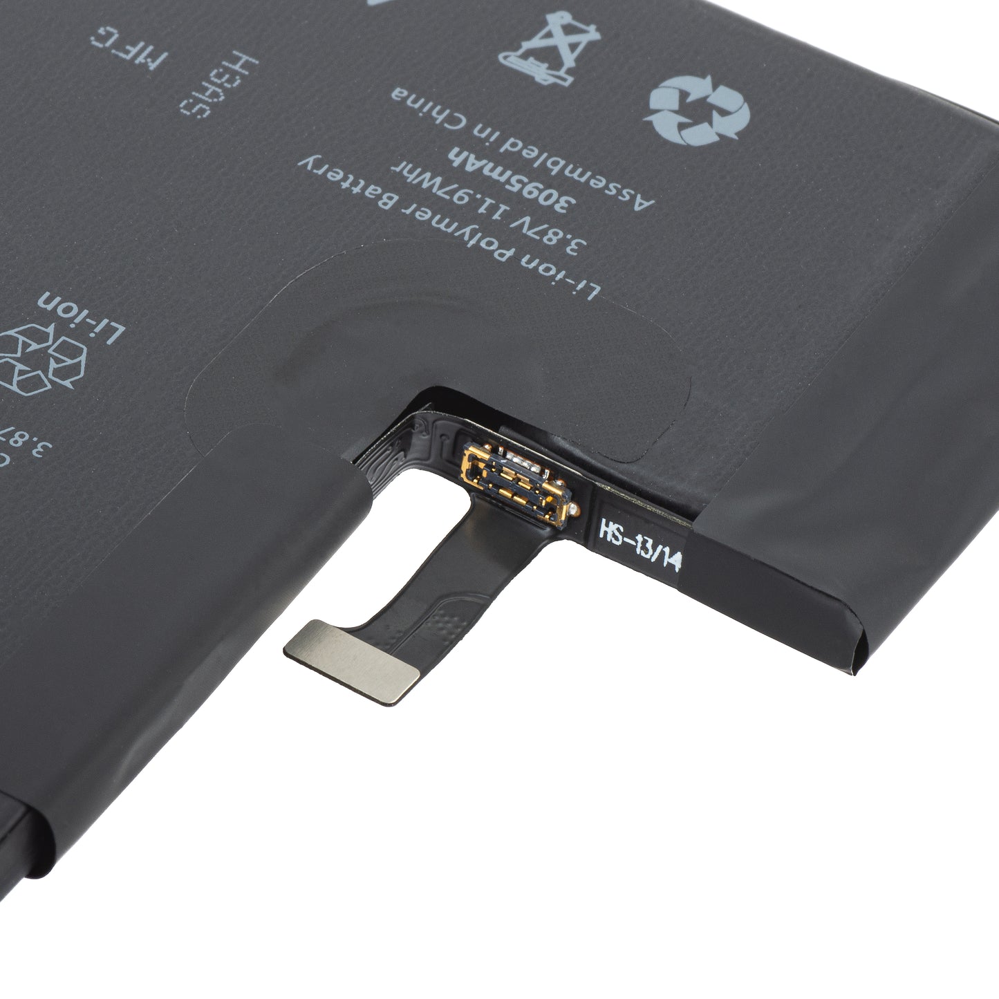 Acumulator Apple iPhone 13 Pro, cu integrare Banda Flex BMS (nu necesita sudare contacte)