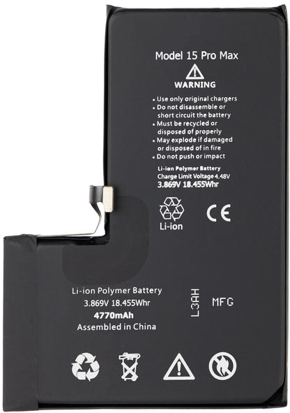 Acumulator Apple iPhone 15 Pro Max, High Capacity