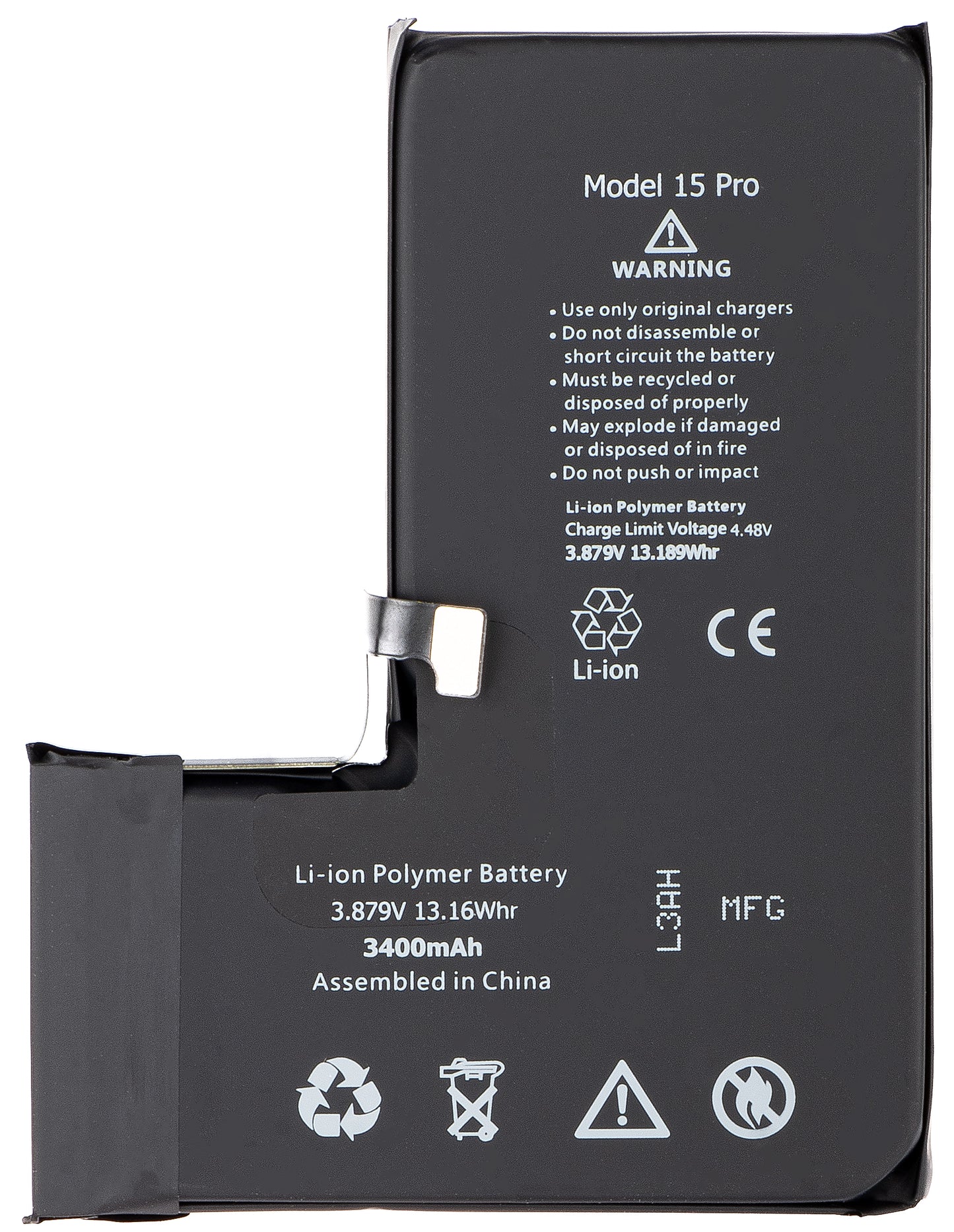 Acumulator Apple iPhone 15 Pro, High Capacity