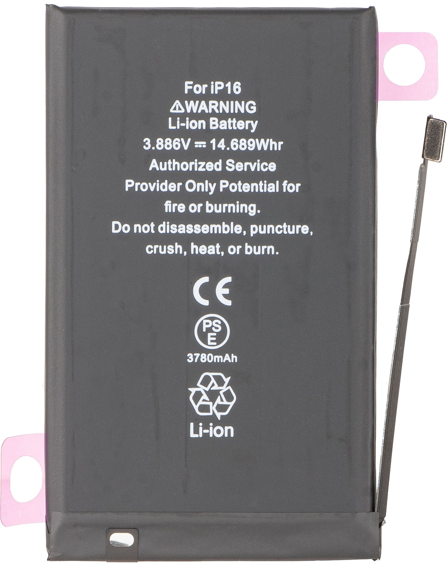 Acumulator Apple iPhone 16, High Capacity