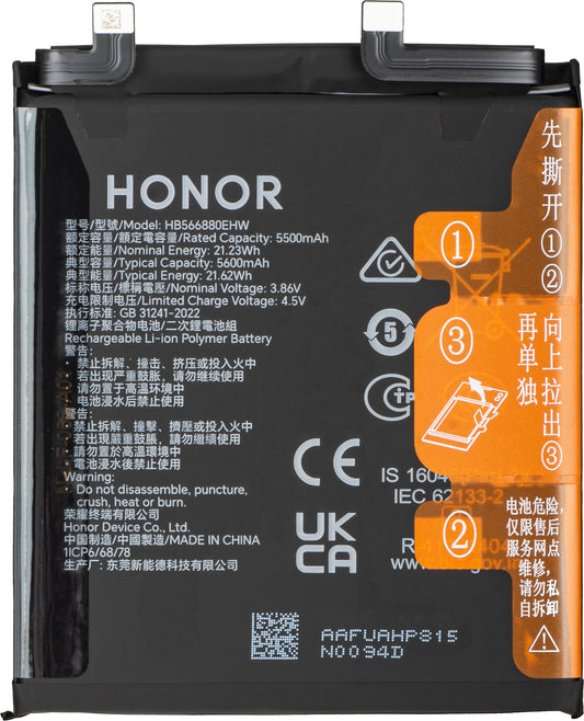 Acumulator Honor Magic6 Pro, HB566880EHW, Service Pack 0235AKKC