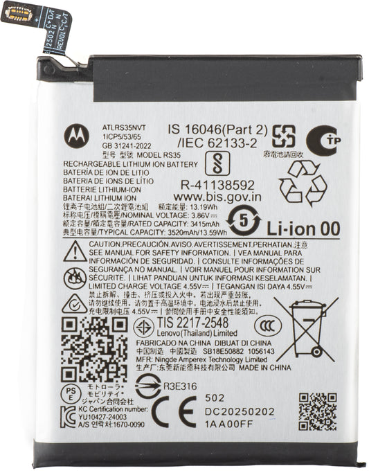 Acumulator Motorola Razr 60 Ultra, RS35, Service Pack SB18E50882