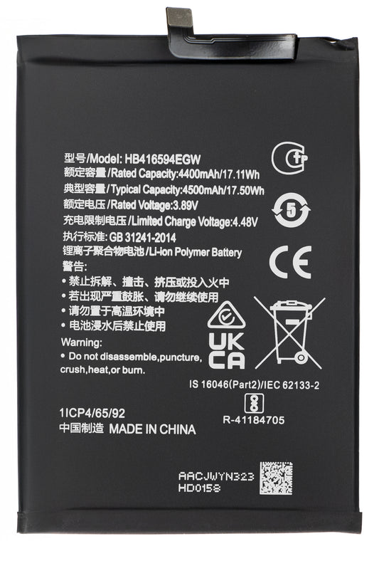 Acumulator pentru Honor 90 Lite / X8a, HB416594EGW