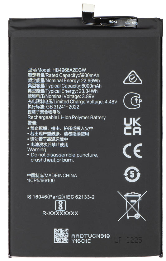 Acumulator pentru Honor X7b 4G, HB4966A2EGW