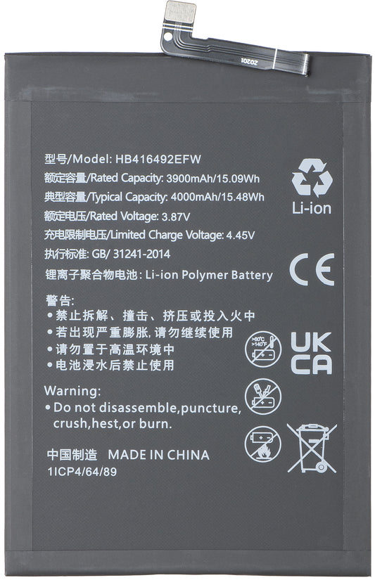 Acumulator pentru Honor X8 4G, HB416492EFW