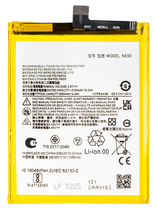 Acumulator pentru Motorola Moto G72 / G52 / G82, NE50