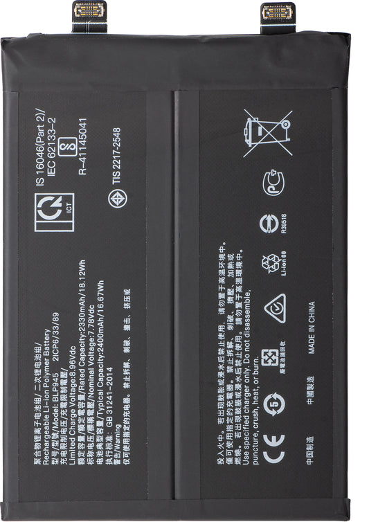 Acumulator pentru OnePlus 10T / Ace Pro, BLP945