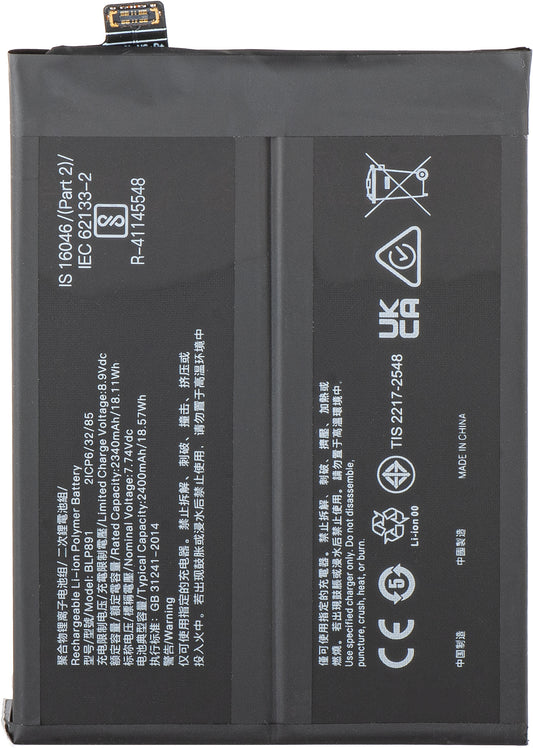 Acumulator pentru Oppo Find X5, BLP891