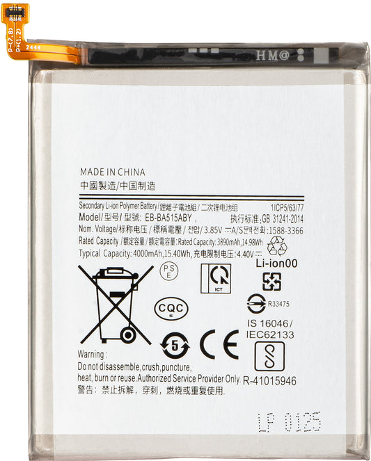 Acumulator pentru Samsung Galaxy A51 A515, EB-BA515ABY