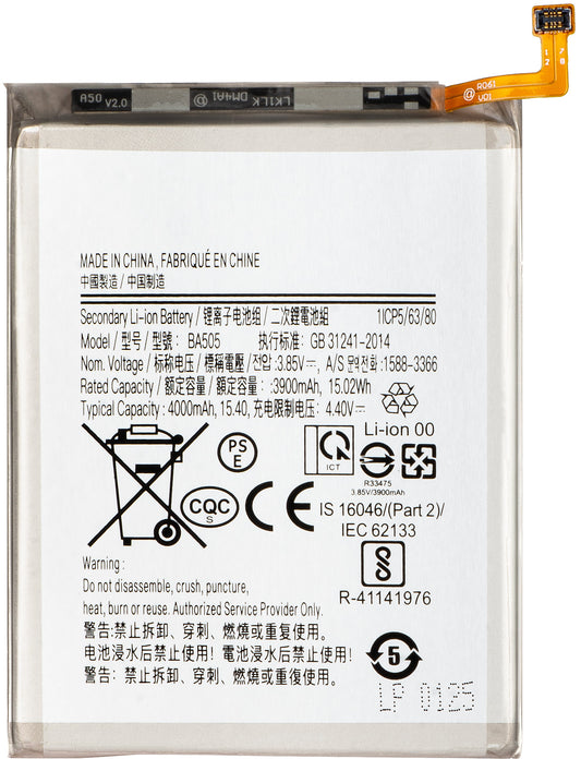 Acumulator pentru Samsung Galaxy A50s A507 / A30s A307 / A50 A505 / A30 A305, EB-BA505ABU