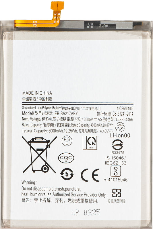 Acumulator pentru Samsung Galaxy A13 A137 / A04s A047 / A13 A135 / A13 5G A136 / A12 Nacho A127, EB-BA217ABY