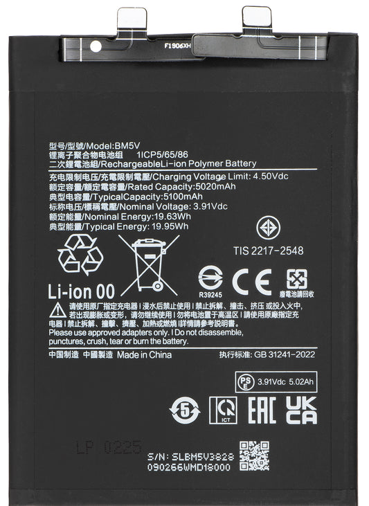 Acumulator pentru Xiaomi Redmi Note 13 Pro 5G, BM5V