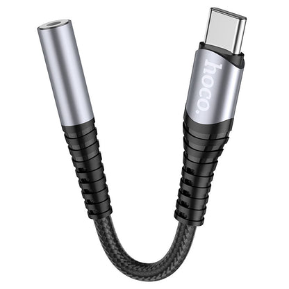 Adaptor Audio USB-C - 3.5mm HOCO LS33, Gri