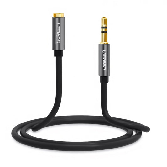 Adaptor Audio 3.5mm - 3.5mm UGREEN AV118, 1m, Negru
