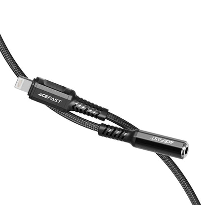 Adaptor Audio Lightning - 3.5mm Acefast C1-05, Negru