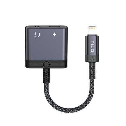 Adaptor Audio Lightning - Lightning / 3.5mm Lito LA04L, Negru