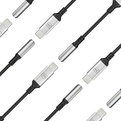 Adaptor Audio USB-C - 3.5mm 3MK, Argintiu