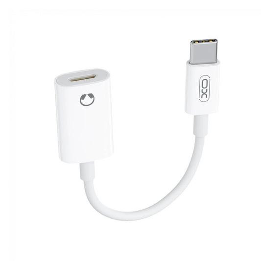Adaptor Audio USB-C - Lightning XO Design NB-R268B, Alb